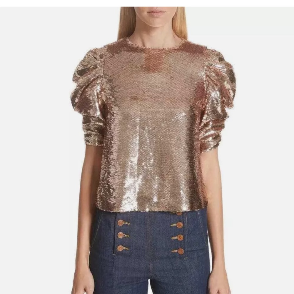 Ulla Johnson sequin top